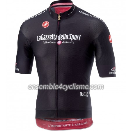 Maillot Cyclisme Noir 2018 Tour d'Italie